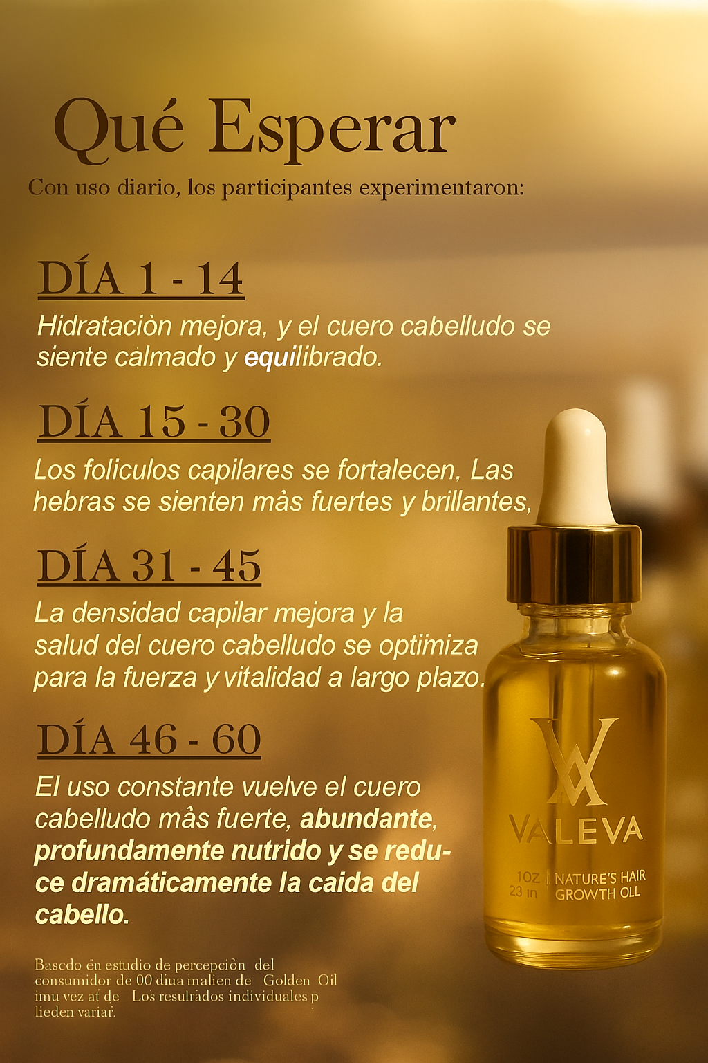 Aceite Valeva - El tratamiento diario que blinda tu cabello contra el quiebre y la caída